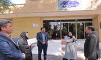 بازدید سرپرست شبکه بهداشت و درمان آران و بیدگل از بیمارستان شهید رجایی