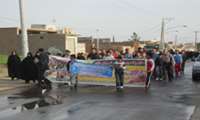 پیاده روی خانوادگی در شهر های آران و بیدگل و نوش آباد برگزار شد.