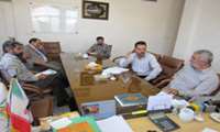 دیدار اعضای شورای شهر نوش آباد با سرپرست شبکه بهداشت و درمان آران و بیدگل