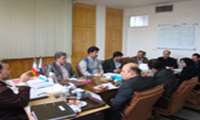 جلسه شورای اداری شبکه بهداشت و درمان شهرستان آران و بیدگل برگزار شد .