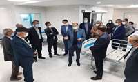 بازدید خیرین سلامت از بیمارستان ثامن شهرستان آران و بیدگل