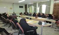  برگزاری جلسه هم اندایشی ماماهای مراکز بهداشتی درمانی شهرستان
