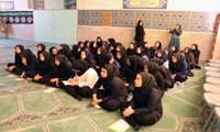 دو جلسه آموزشی ویژه دانش آموزان متاهل دختر برگزار شد.