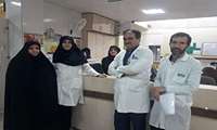 بازدید رئیس مرکز بهداشت شهرستان از مراکز بهداشتی و درمانی