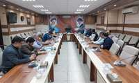 جلسه هماهنگی تعیین وضعیت بیمارستان در حال احداث امام حسن مجتبی (ع)  