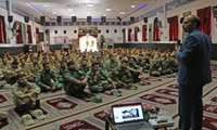 همایش " ازدواج سالم " ویژه سربازان پادگان شهید کبریایی برگزار شد.