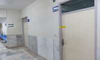 تخلیه و پلمپ اتاق های دارای نشست ساختمان در مرکز بهداشتی درمانی ابوزیدآباد