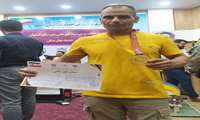 کسب مقام قهرمانی مسابقات پرس سینه توسط کارمند بیمارستان سیدالشهدا