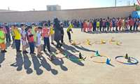 المپیاد ورزشی و بازی های بومی محلی در مدرسه شهید مطهری برگزار شد.