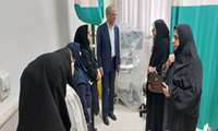 معاون درمان دانشگاه از بخش درمان نازایی بیمارستان ثامن الحجج (ع) بازدید کرد.