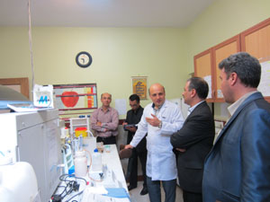 بازدید سرپرست از بیمارستان سیدالشهداء (ع)