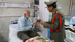 بازدید ارتش از بیماران