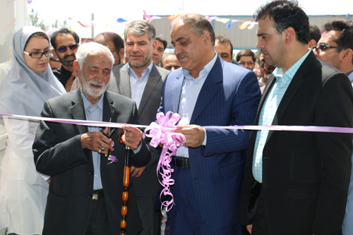 افتتاح مرکز حسین آباد