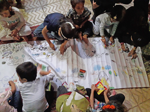 مسابقه نقاشی هفته کودک